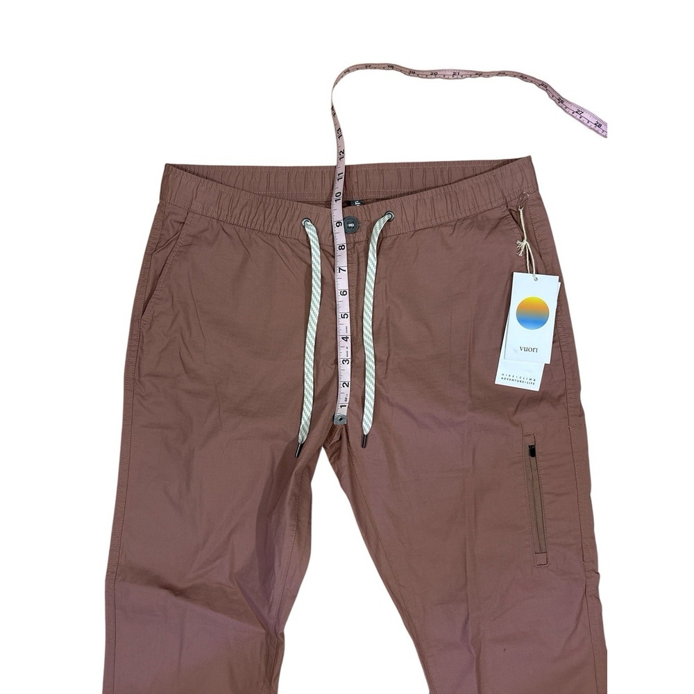 VUORI Ripstop Pants WOMENS LARGE LIGHT TERRA COTTA Hiking Activewear NEW!! - Picture 4 of 8